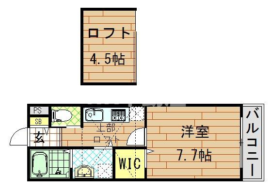 【間取り】 | エムズコート吉田（吉田賃貸） | 間取りです