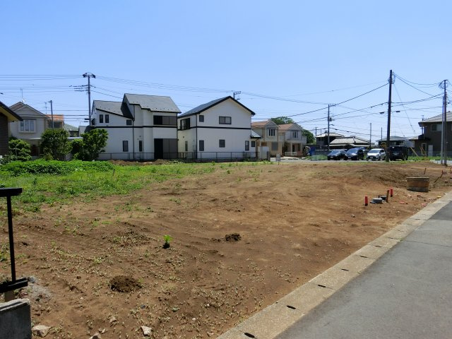 八千代市萱田町　売地　全５区画　建築条件なしの外観