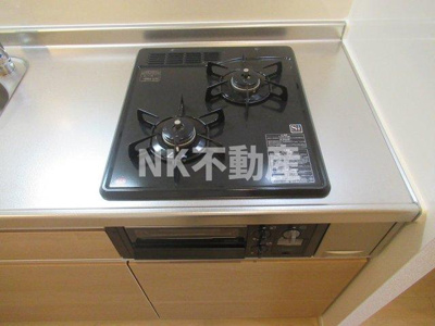 【キッチン】 | ル・クール（河内花園賃貸） | キッチンでお料理をお楽しみください