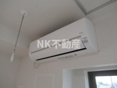 【設備】 | ル・クール（河内花園賃貸） | エアコン付きです