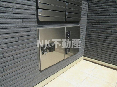 【その他】 | ル・クール（河内花園賃貸） | 宅配ボックス付きです