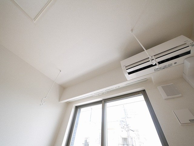 ドルチェの設備|あると便利な室内物干しです