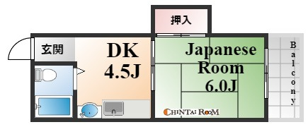 宝ビル（旧山本ハイツ）の間取り