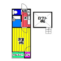 【間取り】 | グラッセ博多南の間取り