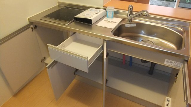 グレイスヴィラ東中山のキッチン|キッチン収納です。