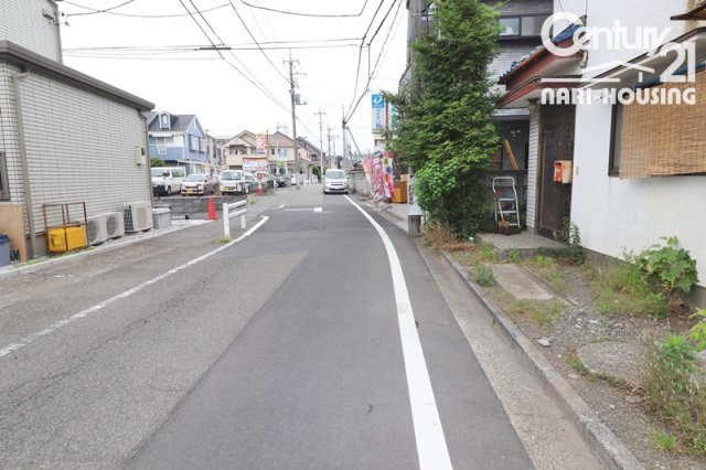 【前面道路含む現地写真】 | 立川市富士見町4丁目　売地　全2区画　2号区 | 周辺道路です
