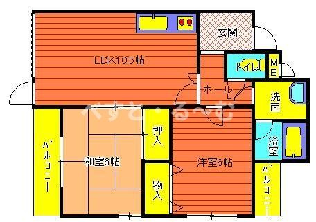 グランペールの間取り