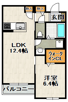 Sha-Maison DIVANA　シャーメゾンディヴァナの間取り