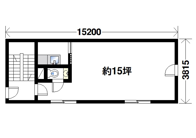 米田ビルの間取り