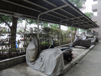 【その他共用部分】 | 多摩川パークスクエア | バイク置場