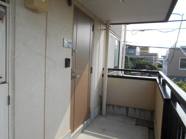 ソレイユの玄関