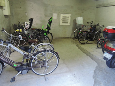 【その他共用部分】 | 鷺沼北パーク・ホームズ | 駐輪場・バイク置場
