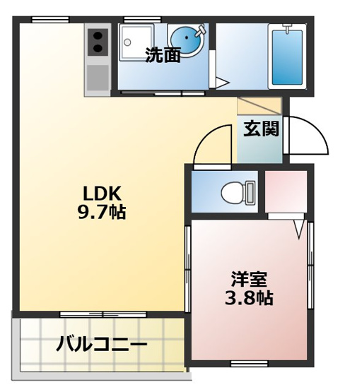 【間取り】 | コート・ロッソ | コート・ロッソ