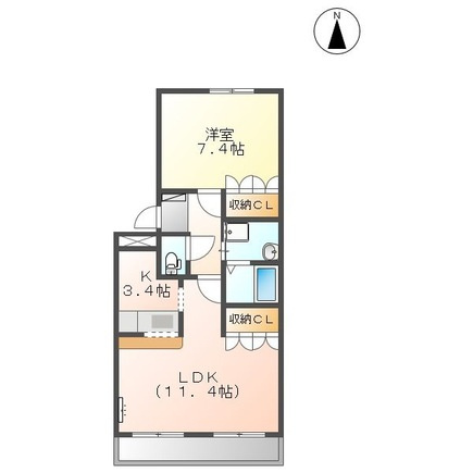 フローラルコート大高の間取り
