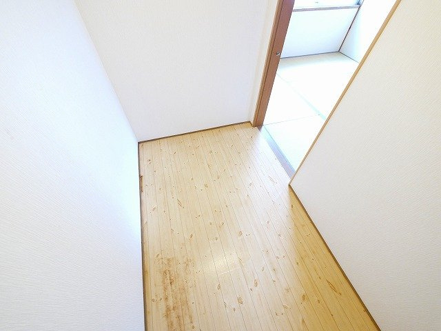 山谷住宅Ⅱの収納|ちょっとした収納スペースも充実しています