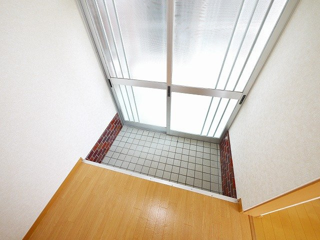 山谷住宅Ⅱの玄関|きれいな玄関です