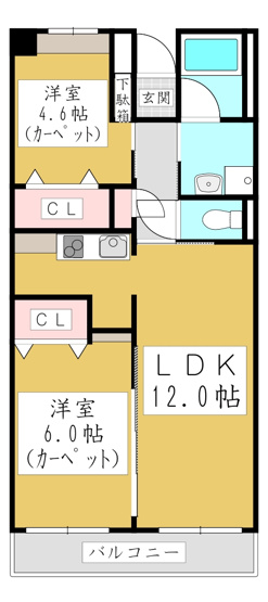 【間取り】 | ポムダムール