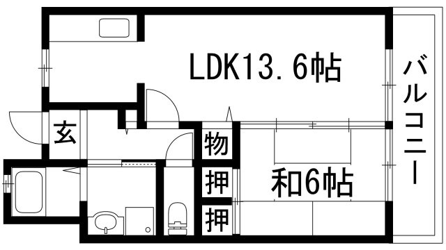【間取り】 | グリーンヒルズ仁川2号棟