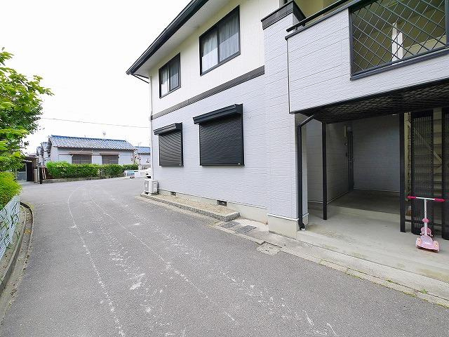 ソレイユⅡのその他共用部分|アパート入り口付近です