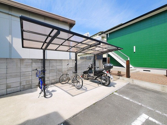 アイビー21のその他共用部分|駐輪場です