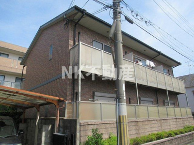 【外観】 | アンプルールクラージュ瓢箪山（瓢箪山賃貸） | 外はこのようになっています