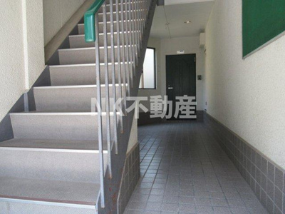 【ロビー】 | パークサイド福岡（弥刀賃貸） | 建物の内部です