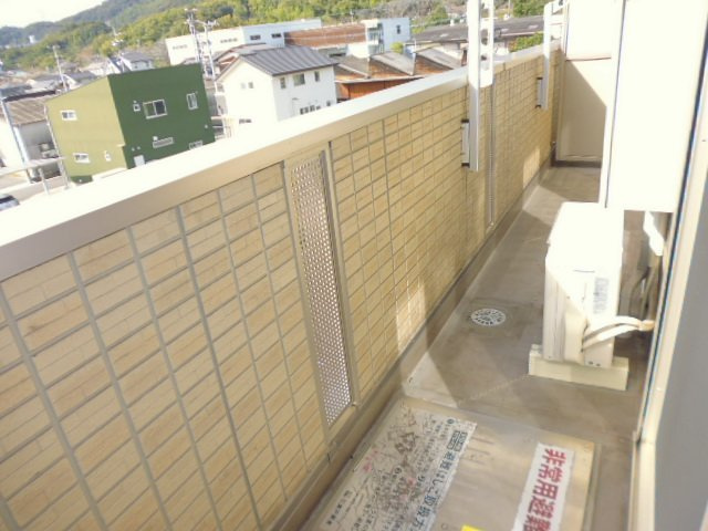 ファーデン・ハウスのバルコニー