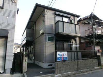 【外観】 | リバーサイドハイツ | リバーサイドハイツ　軽量鉄骨造2階建て