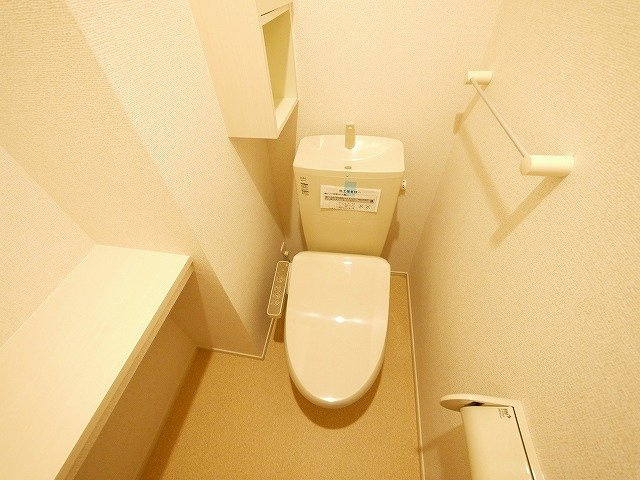 サンモール長柄のトイレ|トイレもきれいです