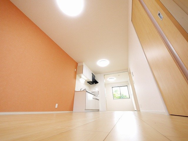 サンモール長柄の居間・リビング|使いやすいリビングです