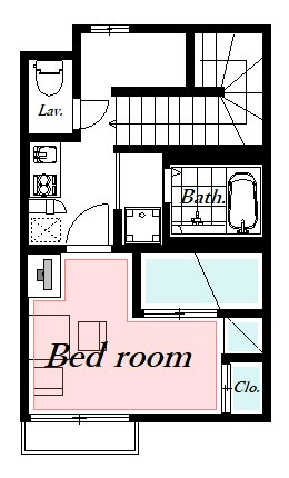 レオパレスきょうでんの間取り