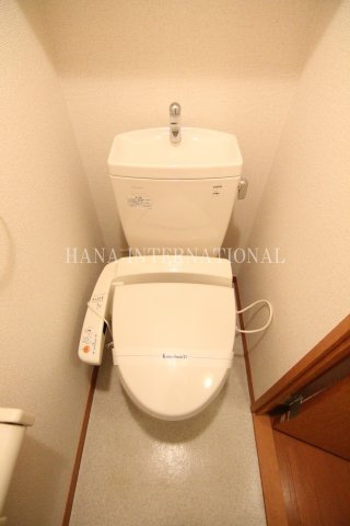 レオパレスきょうでんのトイレ