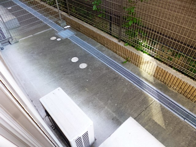 グレイスヴィラ東中山のバルコニー