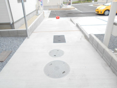 【駐車場】 | 春日部市　西八木崎　全8棟　7号棟　45坪 | 2480から2380から2180から1980万円に価格変更です。