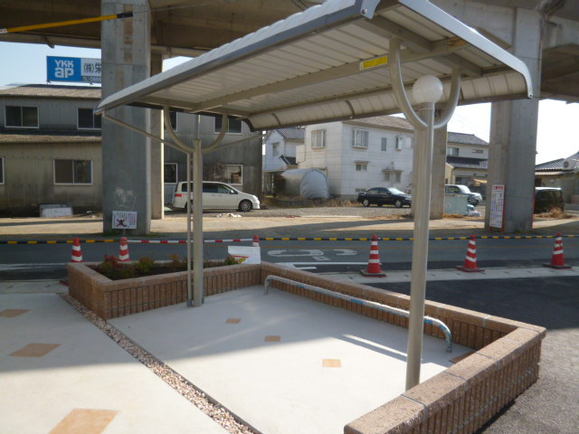 倉敷市真備町川辺のアパートのその他共用部分|自転車置き場