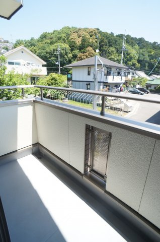 マーベラス撰花園のバルコニー