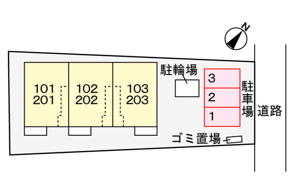 アフェクト　Kの区画図