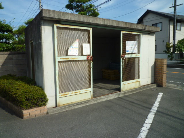 倉敷市茶屋町のアパートのその他共用部分|敷地内ゴミステーション