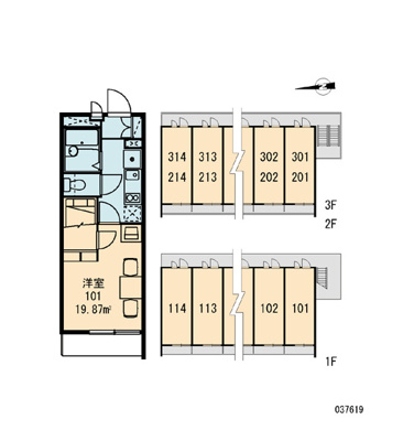 【区画図】 | Fukasion五香