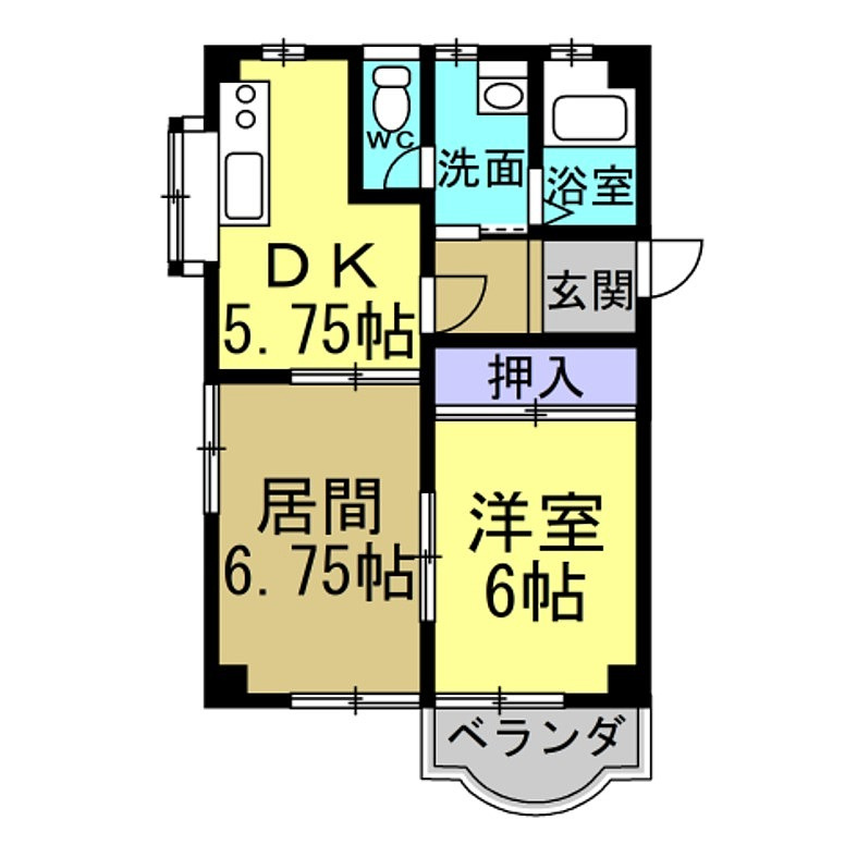 ウエストヒルの間取り