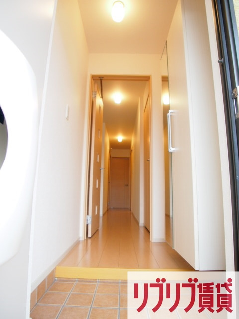 エクセランＢの玄関