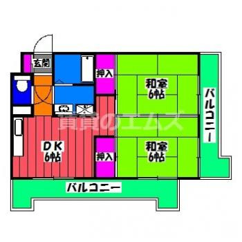 【間取り】 | 筑紫センタービル | 筑紫センタービルの間取り