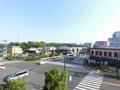 【展望】 | 仲町台パークヒルズ5号棟 | 2階部分からの眺望♪