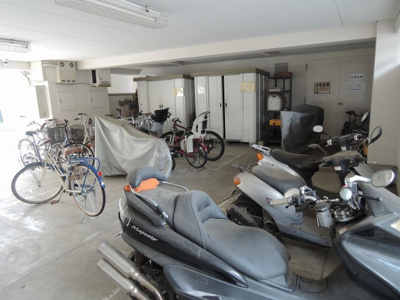 【その他共用部分】 | ウインザーハイム鷺沼 | 駐輪場・バイク置場