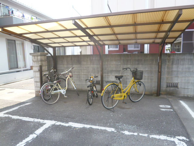 都窪郡早島町早島のアパートのその他共用部分|自転車置き場