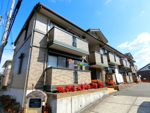 ガーデンハウス明正B棟の外観