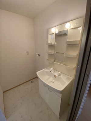 【洗面所】 | ヴィレッジコートＡＢ | 『ヴィレッジコート』