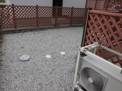 【庭】 | ヴィレッジコートＡＢ | 『ヴィレッジコート』