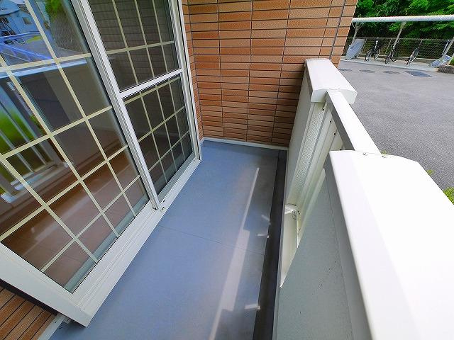 プロミネントのバルコニー|落ち着いた時間を過ごせるバルコニーです