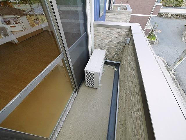 アバンツァートのバルコニー|落ち着いた時間を過ごせるバルコニーです